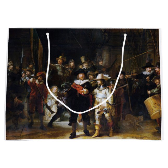 Bolsa De Regalo Grande The Night Watch, Rembrandt, 1642 (Anverso)
