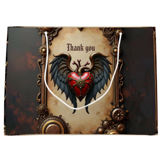 Bolsa De Regalo Grande The pulsating heart of mechanics (Anverso)