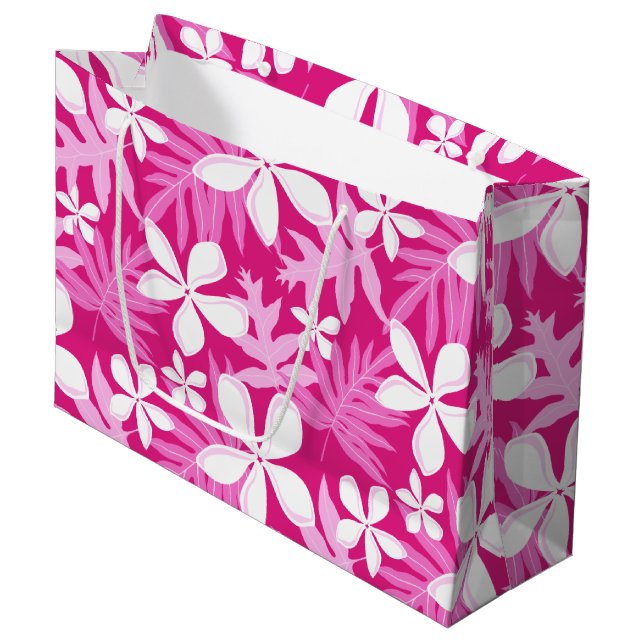BOLSA DE REGALO GRANDE TIARE (ROSA) (Angulo Anverso)