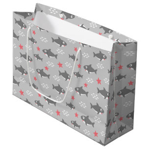 Bolsa De Regalo Grande Tiburón