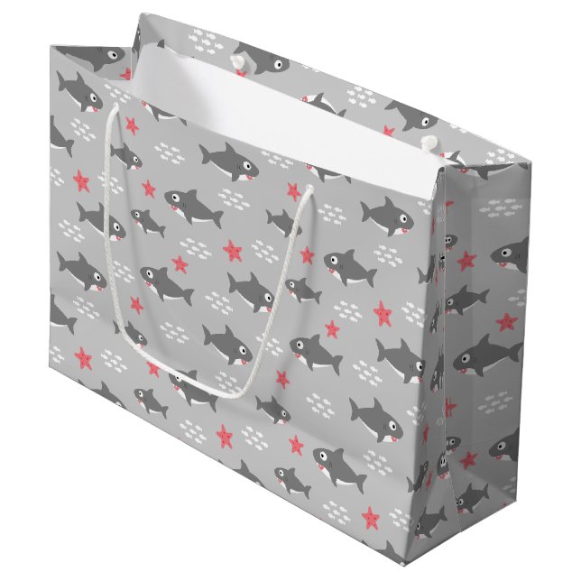 Bolsa De Regalo Grande Tiburón (Angulo Anverso)