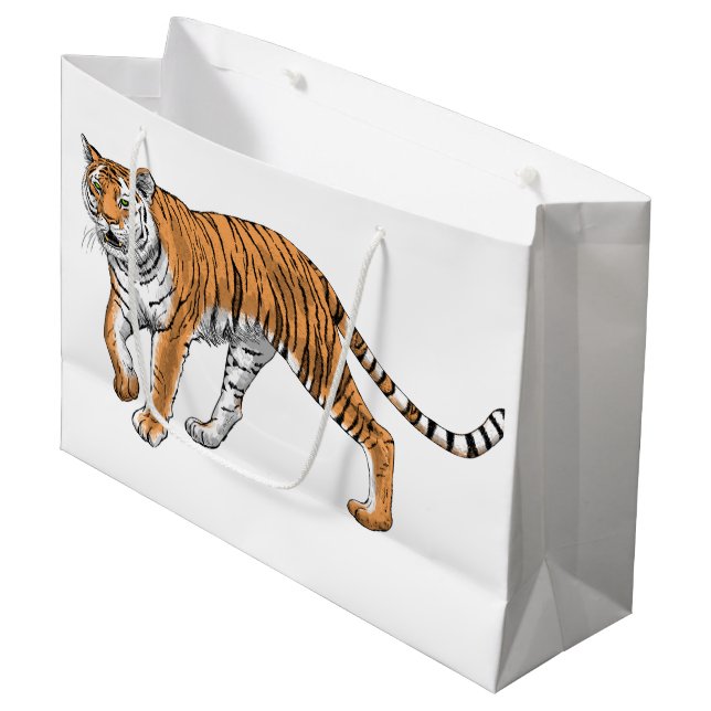 Bolsa De Regalo Grande Tigre 2 (Angulo Anverso)