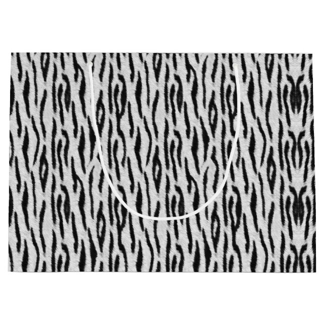 Bolsa De Regalo Grande Tigre blanco (Anverso)