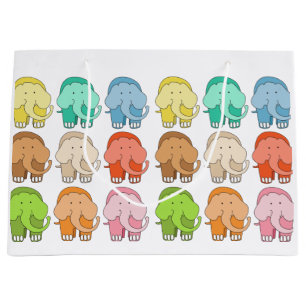 Bolsa De Regalo Grande Tippy Toes Elephant