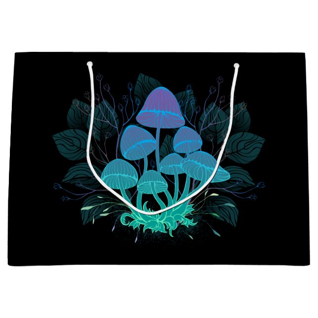 Bolsa De Regalo Grande Toadstools en Bushes (Anverso)