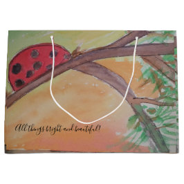 Bolsa De Regalo Grande todas las cosas brillantes y hermosas