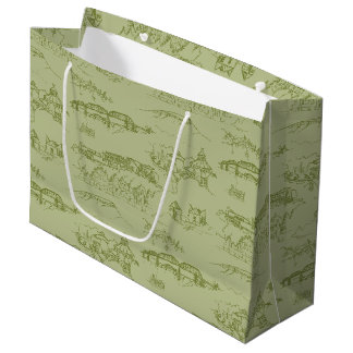 Bolsa de regalo grande Toile de Chattanooga