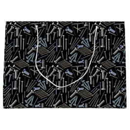 Bolsa De Regalo Grande Tornillos y uñas x4 Black BG