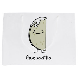 Bolsa De Regalo Grande Tortilla asada a la parrilla mexicano del