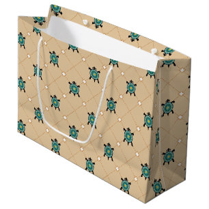 Bolsa De Regalo Grande Tortuga Nativa