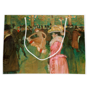 Bolsa De Regalo Grande Toulouse-Lautrec - En el Rouge, la danza