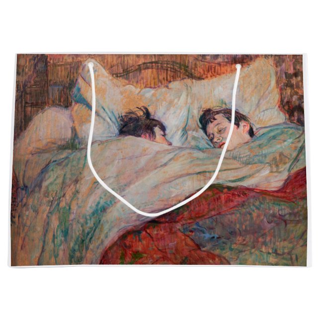 Bolsa De Regalo Grande Toulouse-Lautrec - La cama (Anverso)