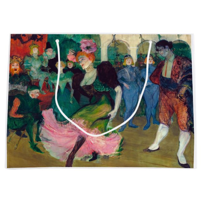 Bolsa De Regalo Grande Toulouse-Lautrec - Marcelle Lender, Dancing Bolero (Anverso)