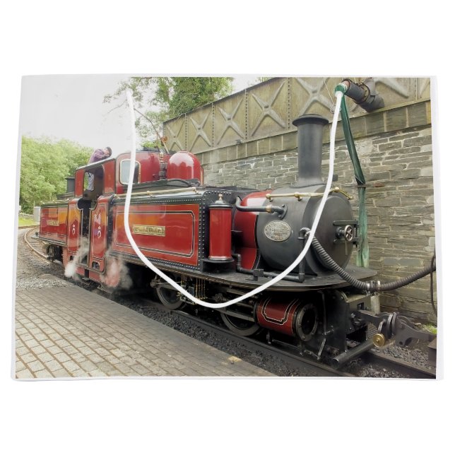 BOLSA DE REGALO GRANDE TREN DE VAPOR (Anverso)