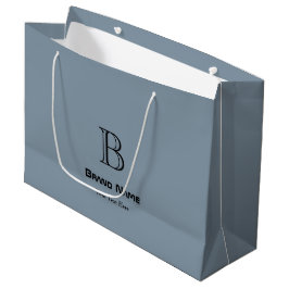 Bolsa De Regalo Grande Trendy Business Custom Monogram Minimalist