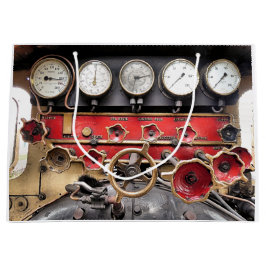 BOLSA DE REGALO GRANDE TRENES DE VAPOR