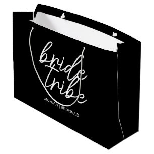 Bolsa De Regalo Grande Tribu de la Novia Damas de Honor Modernas para D