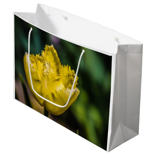 Bolsa De Regalo Grande Tulip amarillo (Angulo Anverso)