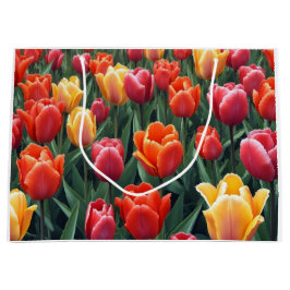 Bolsa De Regalo Grande Tulipanes holandeses