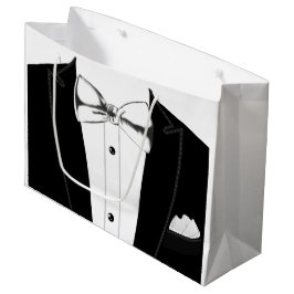 Bolsa De Regalo Grande Tuxedo