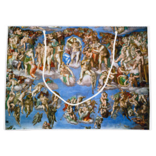 Bolsa De Regalo Grande Último Juicio, Miguel Ángel, 1536-1541