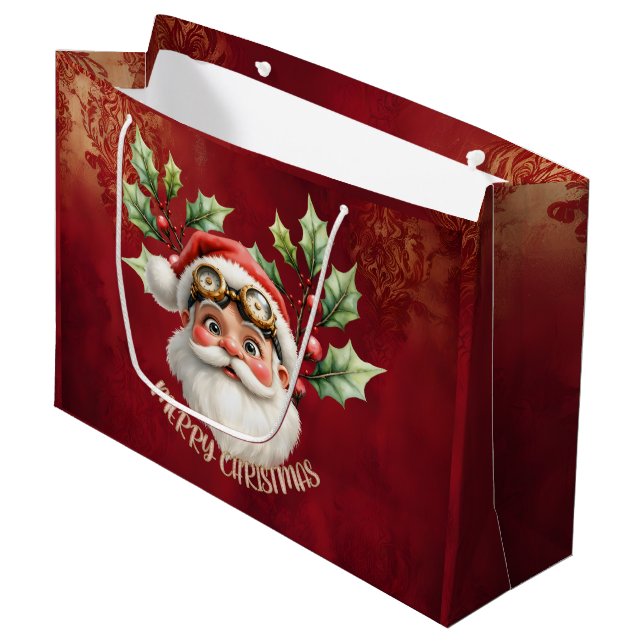 Bolsa De Regalo Grande Un capo de vapor caprichoso (Angulo Anverso)