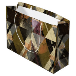 Bolsa De Regalo Grande Un diseño abstracto moderno