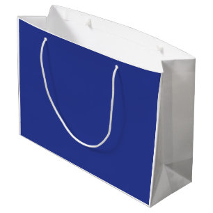 Bolsa De Regalo Grande Un fondo azul sólido sin otro elemento visible
