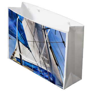 Bolsa De Regalo Grande Un Marinero Es Un Artista Y Su Medio El Viento
