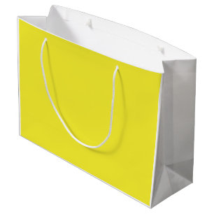 Bolsa De Regalo Grande Una combinación de degradado de amarillo a naranja