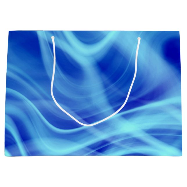 Bolsa De Regalo Grande Una niebla azul mística (Anverso)