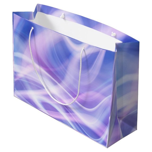 Bolsa De Regalo Grande Una niebla pastel mística (Angulo reverso)