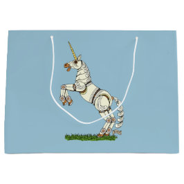 Bolsa De Regalo Grande Unicornio mecánico