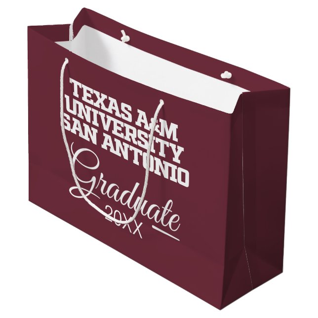 Bolsa De Regalo Grande Universidad A&M de Texas-San Antonio (Angulo Anverso)