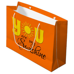 Bolsa De Regalo Grande Usted es mi sol