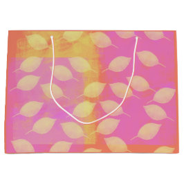 Bolsa De Regalo Grande Vacaciones en amarillo, terracota y rosa