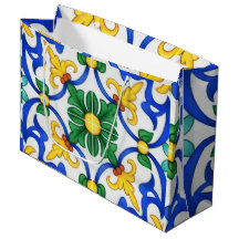 Valencia Garden Spanish Blue Green Mediterranean