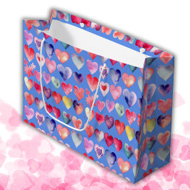 Bolsa De Regalo Grande Valentine de corazón