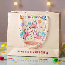 Vamos a rebotar saltando el cumpleaños de los niño