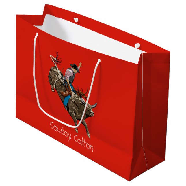 Bolsa De Regalo Grande Vaquero (Angulo Anverso)
