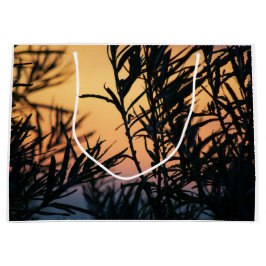 Bolsa De Regalo Grande Vegetación al atardecer