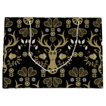 Venado de arte popular escandinavo moderno