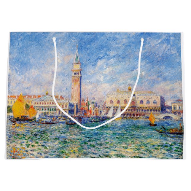Bolsa De Regalo Grande Venise, Venecia, Renoir (Anverso)