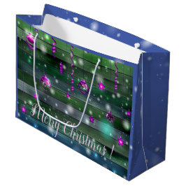 Bolsa De Regalo Grande Verde vintage