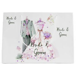 Bolsa De Regalo Grande Vestido de novia y traje de novio