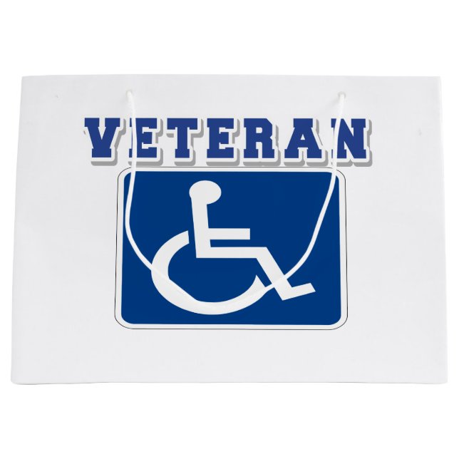 Bolsa De Regalo Grande Veterano discapacitado (Anverso)