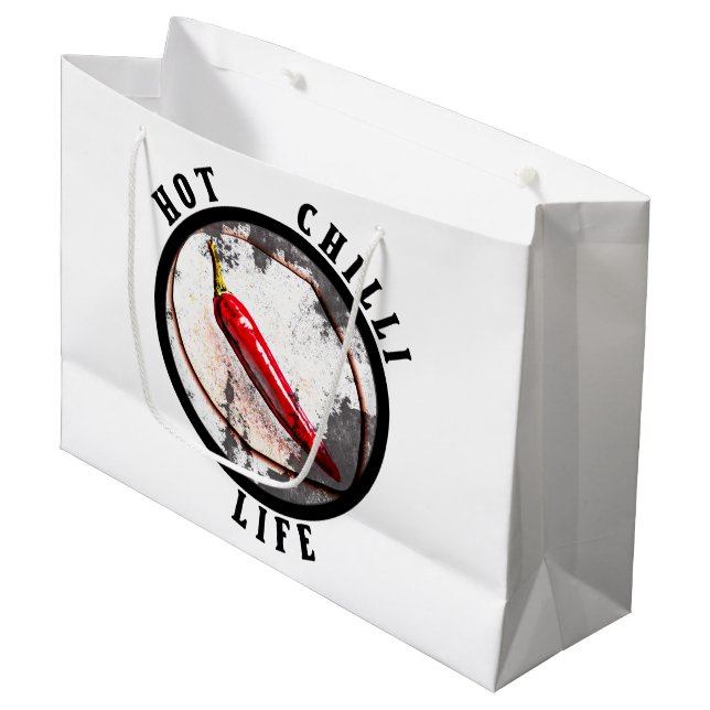 Bolsa De Regalo Grande Vida del chile caliente (Angulo Anverso)