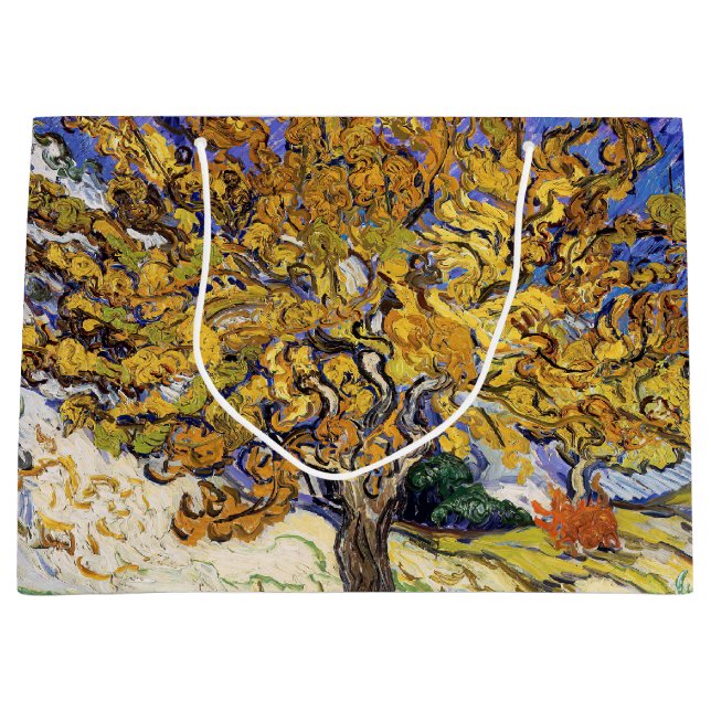 Bolsa De Regalo Grande Vincent van Gogh - El árbol de las moras (Anverso)