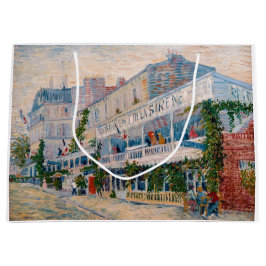 Bolsa De Regalo Grande Vincent van Gogh - El restaurante de la Sirene