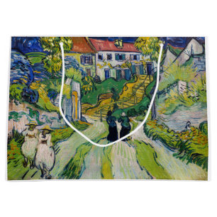 Bolsa De Regalo Grande Vincent van Gogh - Escalera en Auvers